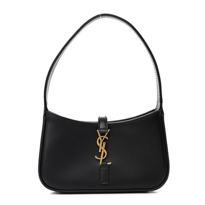 Saint Laurent Smooth Calfskin Le 5 A 7 Mini Hobo Black 1 of 10