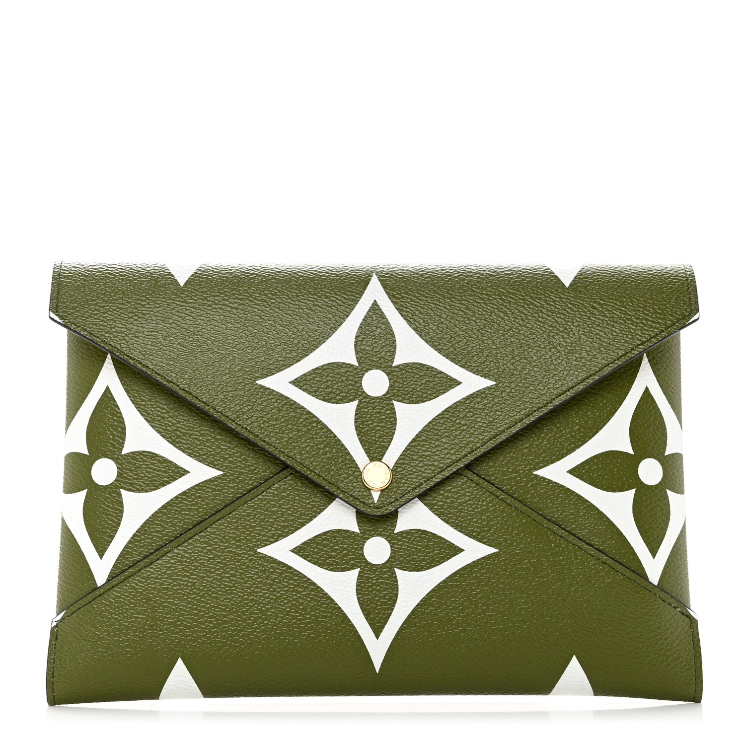 Louis Vuitton Monogram Giant Large Kirigami Pochette Kaki 1 of 7