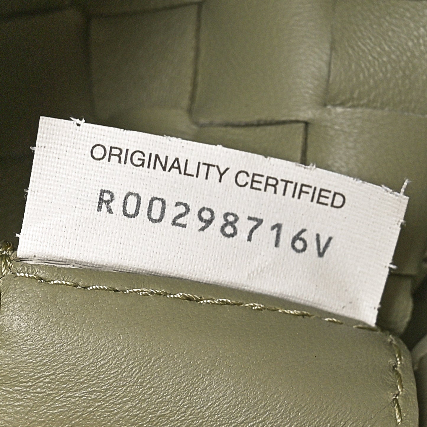 Nappa Intrecciato Sardine Bag Travertine