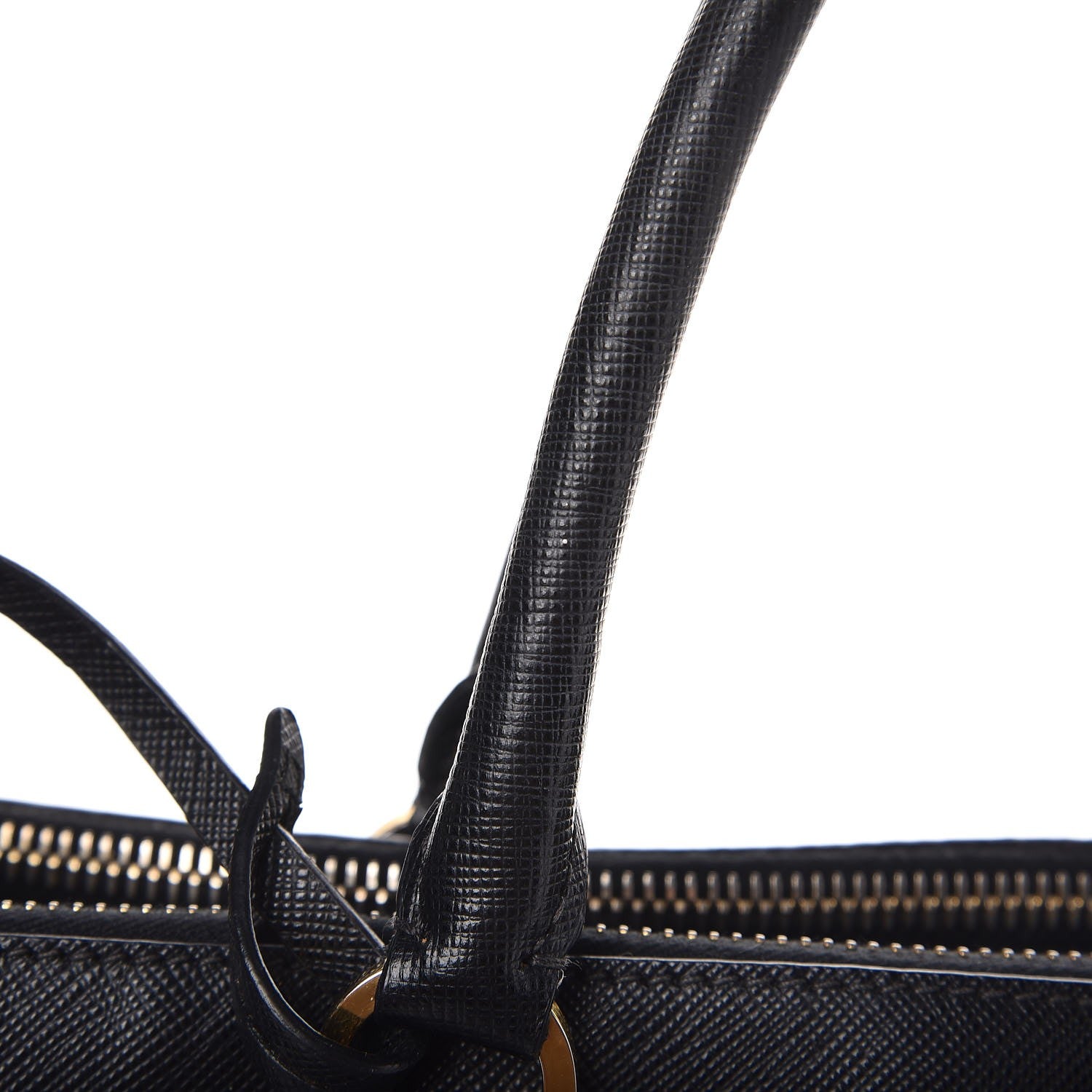 Prada Saffiano Lux Extra Large Galleria Double Zip Tote Black 16 of 19