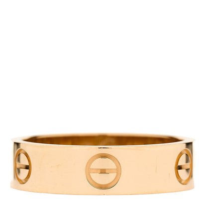 Cartier 18K Yellow Gold 5.5mm LOVE Ring 58 8.5 1 of 6