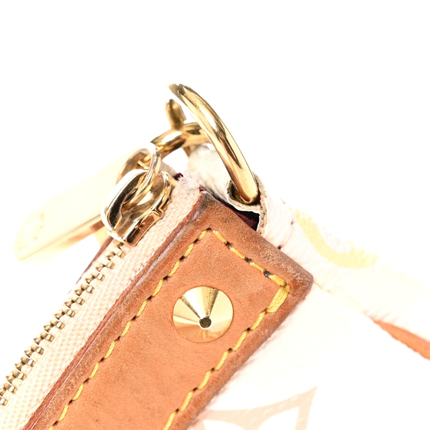 Louis Vuitton Monogram Multicolor Pochette Accessories White 11 of 12