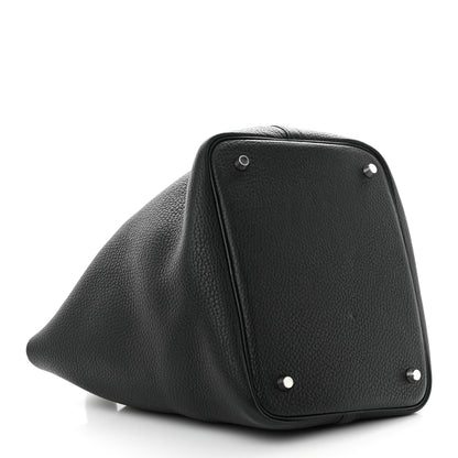 Hermes Taurillon Clemence Picotin Lock 22 MM Black 4 of 12