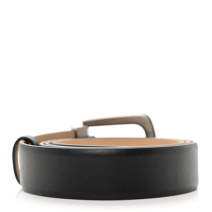 Chanel Calfskin Belt 95 38 Black 2 of 7