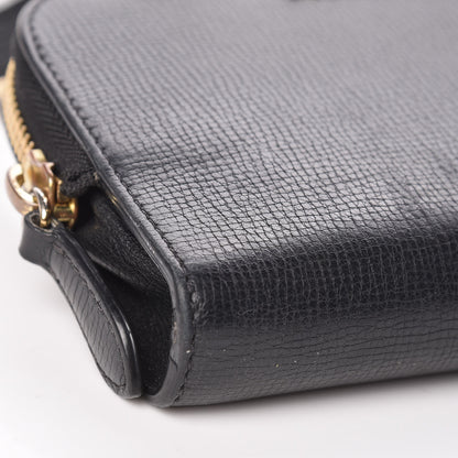 Burberry Grain Calfskin Small Crossbody Bag Black 8 of 9