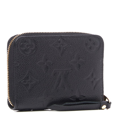 Louis Vuitton Empreinte Zippy Coin Purse Black 2 of 8