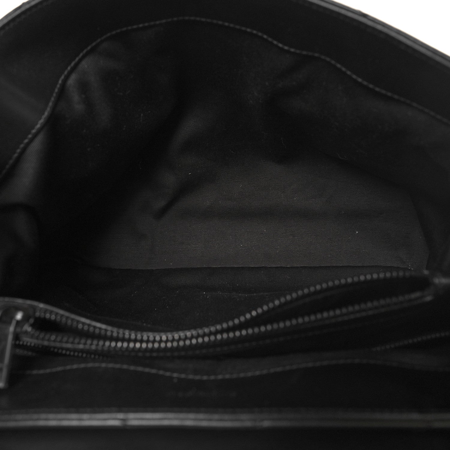 Saint Laurent Calfskin Y Quilted Monogram Monochrome Medium Loulou Chain Satchel Black 5 of 11