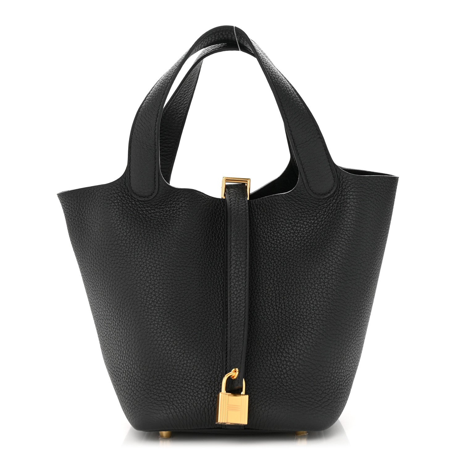 Hermes Taurillon Clemence Picotin Lock 18 PM Black 1 of 10