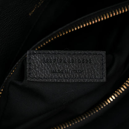 Saint Laurent Grained Calfskin Baby Sac De Jour Souple Black 7 of 10
