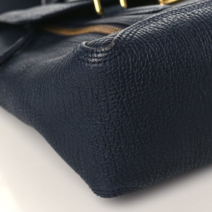 3.1 Phillip Lim Textured Calfskin Medium Pashli Satchel Ink 7 of 16