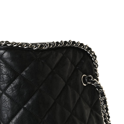 Chanel Calfskin Chain Around Bowler Black 12 of 16