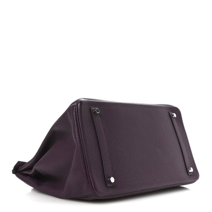 Hermes Togo Birkin 35 Cassis 4 of 11