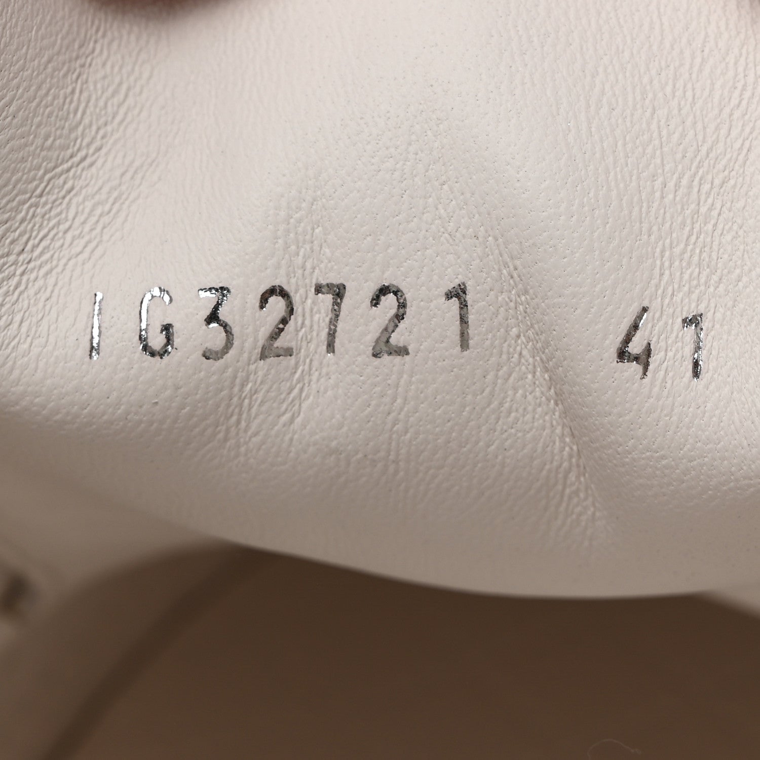 Chanel Velvet Calfskin Womens CC Sneakers 41 White Silver 8 of 13