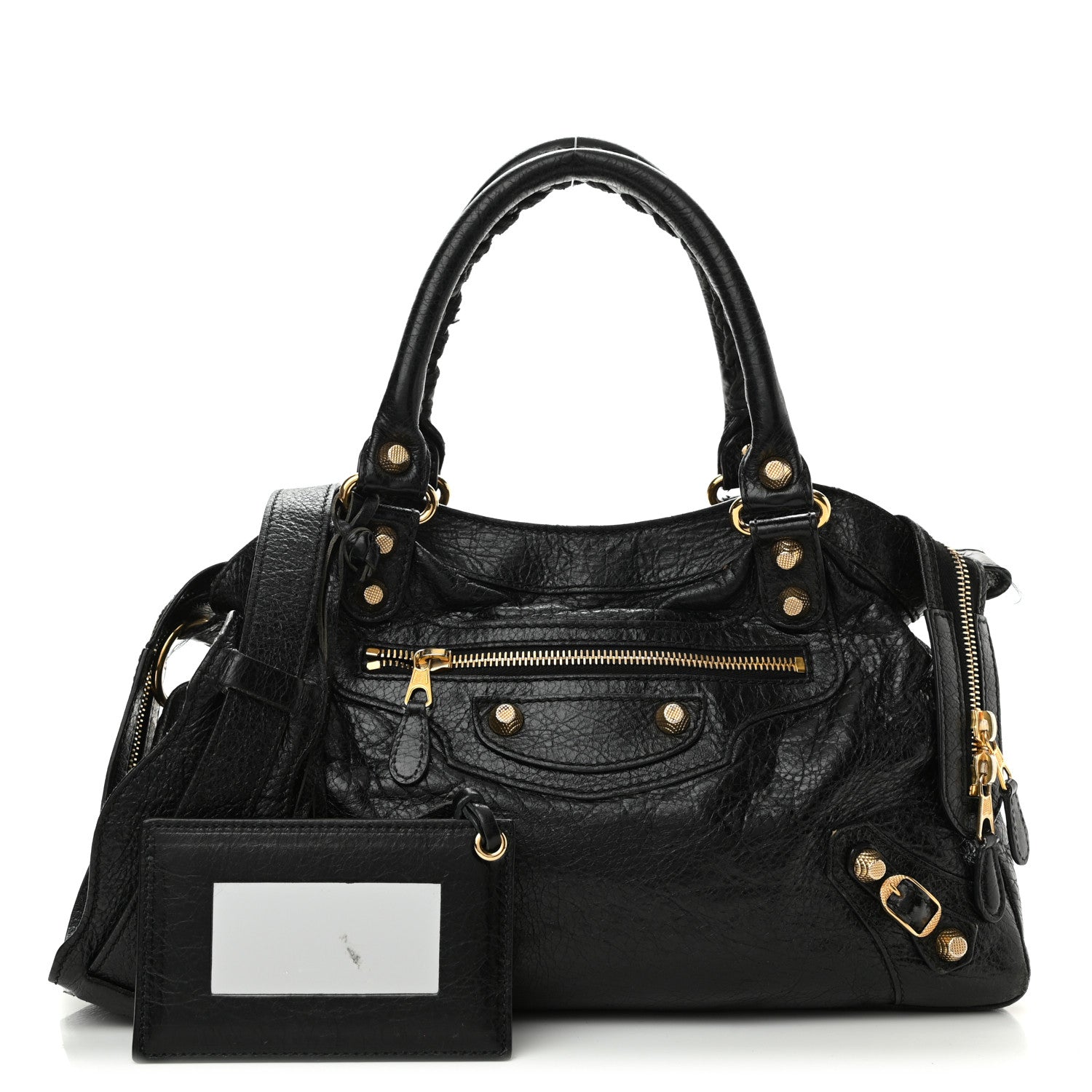 Balenciaga Agneau Giant 12 Gold Hardware Town Black 1 of 12