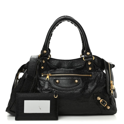 Balenciaga Agneau Giant 12 Gold Hardware Town Black 1 of 12