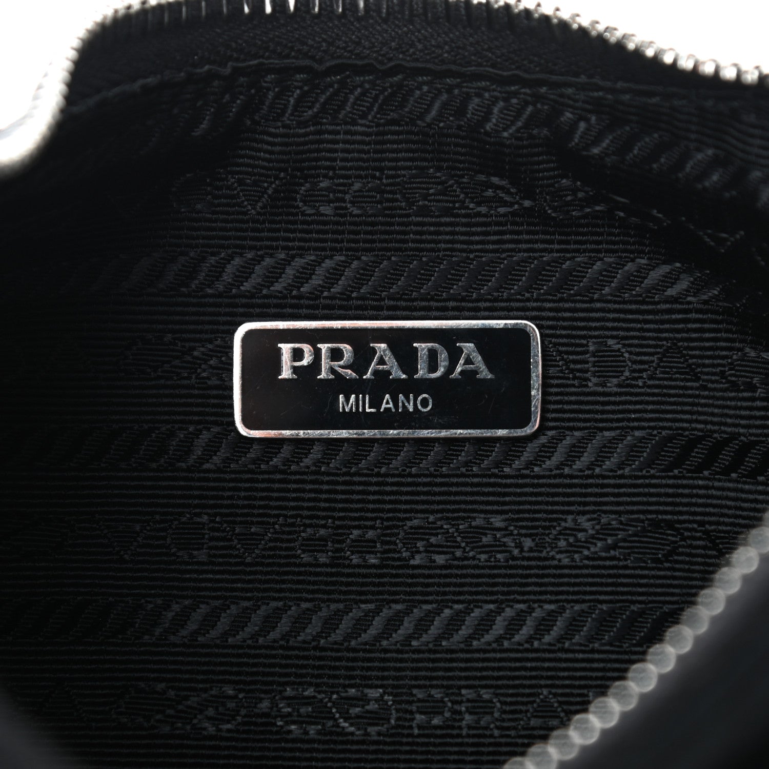 Prada Nylon Re-Edition 2005 Shoulder Bag Black 8 of 9