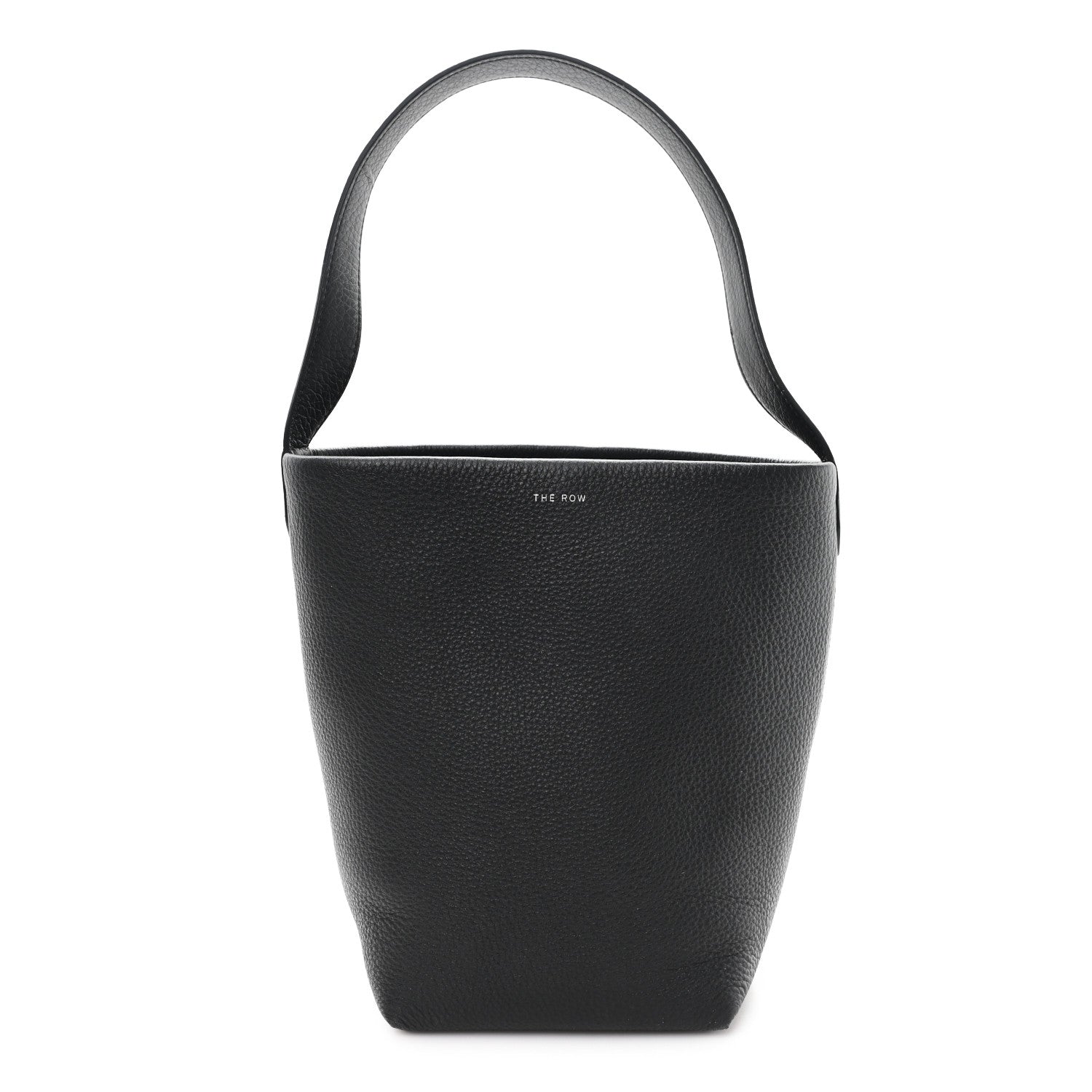 The Row Grained Calfskin Small N/S Park Tote Black 1 of 9