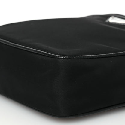 Prada Tessuto Nylon Saffiano Pocket Messenger Shoulder Bag Black 12 of 15