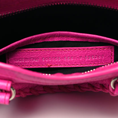 Balenciaga Agneau Classic Gold Hardware Nano City Fuchsia 8 of 11