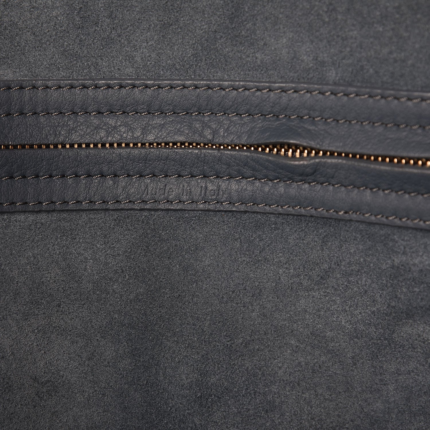 Celine Supple Calfskin Large Phantom Luggage Slate Blue 6 of 9