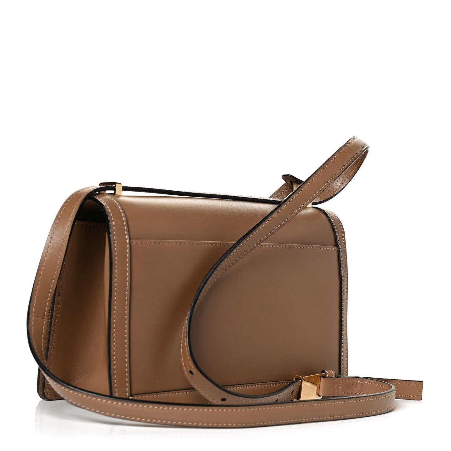 Calfskin Medium Barcelona Shoulder Bag Mink