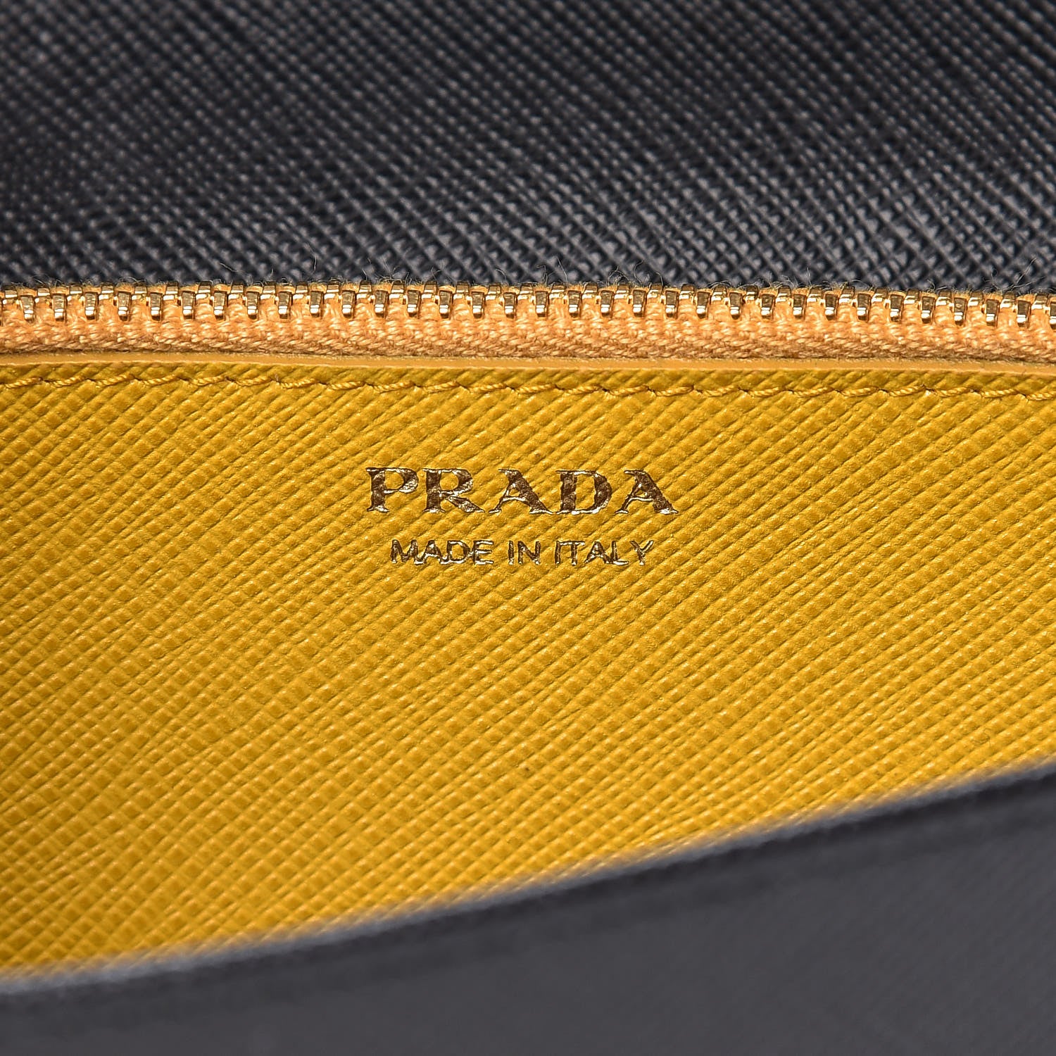 Prada Saffiano Robot Crossbody Wallet Black 6 of 10