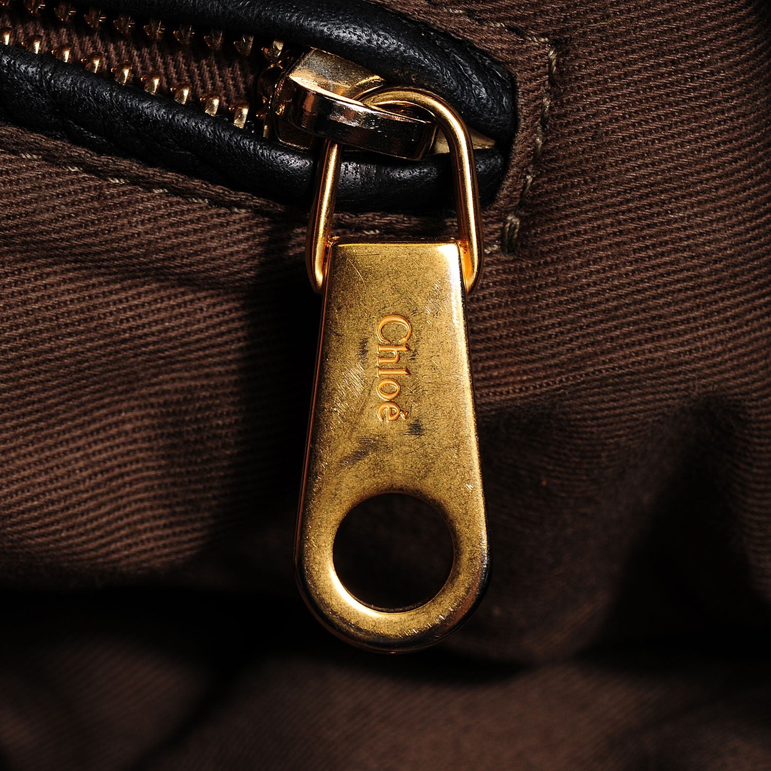 Chloe Calfskin Medium Marcie Satchel Black 11 of 11