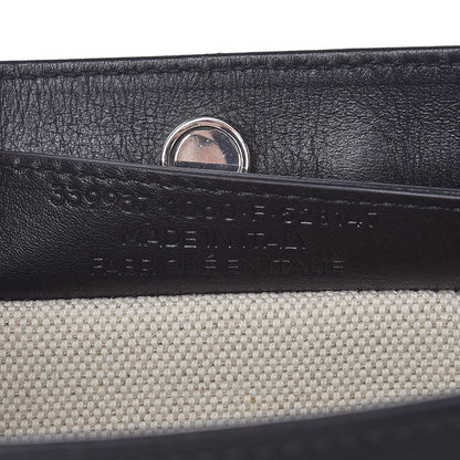 Balenciaga Cotton Canvas Pochette Crossbody Bag Black 8 of 9
