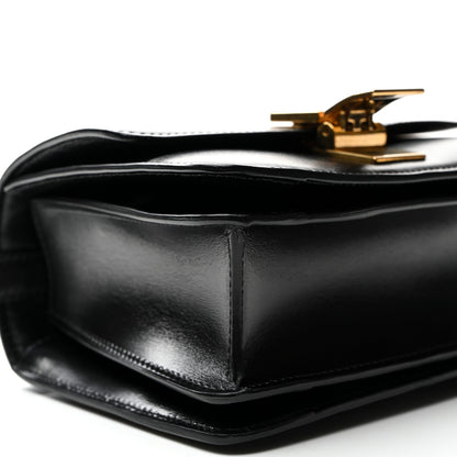 Celine Box Calfskin Small Classic Box Flap Bag Black 9 of 10