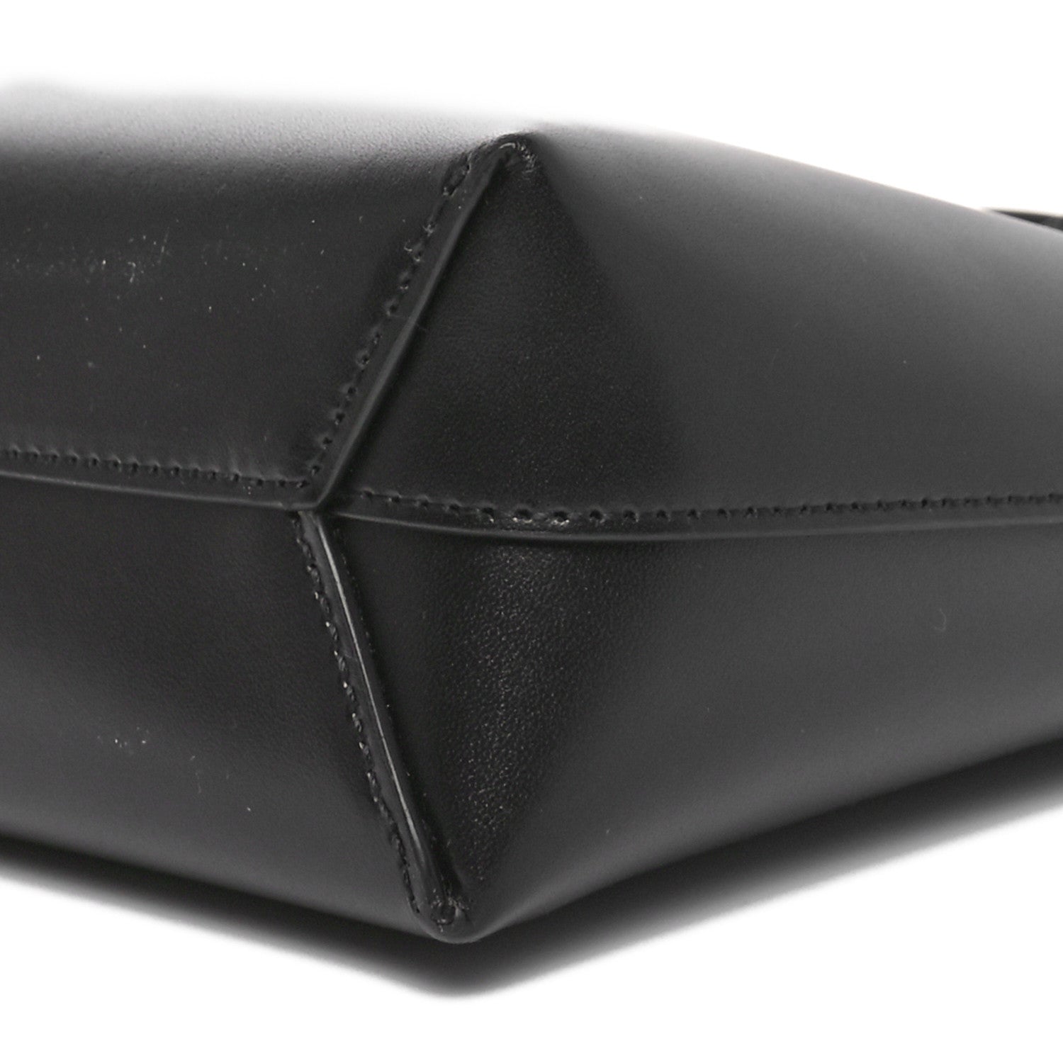 Saint Laurent Calfskin Mini Toy Shopping Tote Black 8 of 8