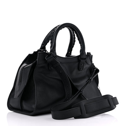 Balenciaga Grained Calfskin Neo Classic Black Hardware S City Black 3 of 12