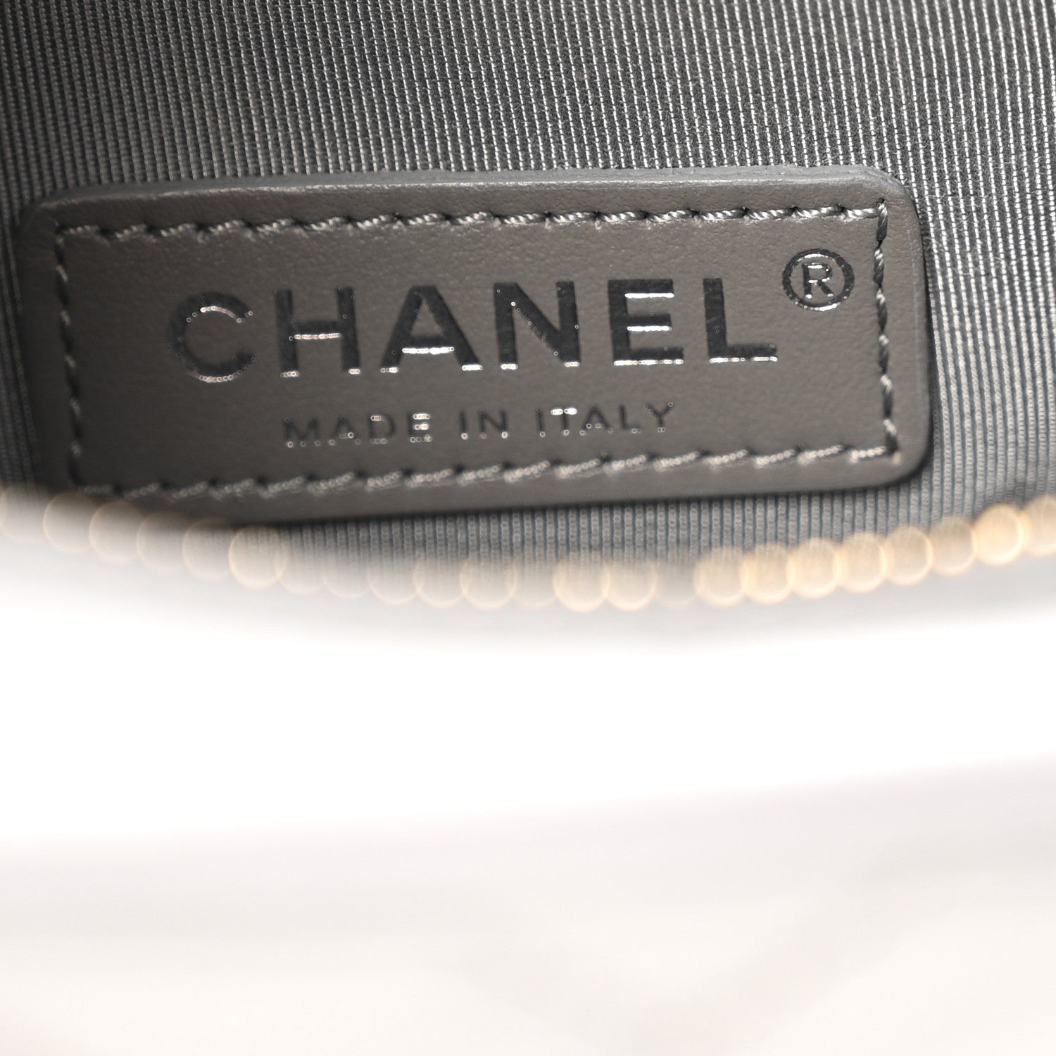 Chanel Aged Calfskin Chevron Quilted Small Gabrielle Hobo Grey 6 of 14