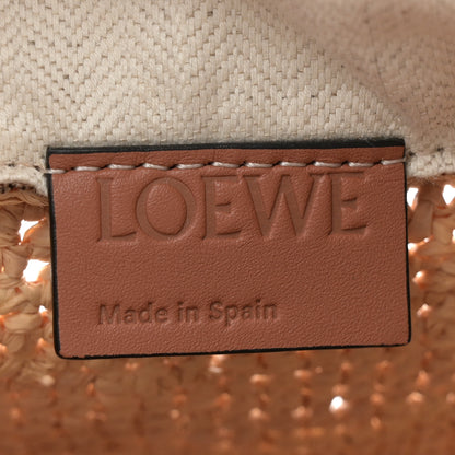 Loewe Calfskin Raffia Bucket Bag Natural Tan 6 of 9