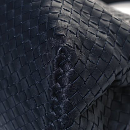 Bottega Veneta Nappa Intrecciato Medium Tote Navy 10 of 13