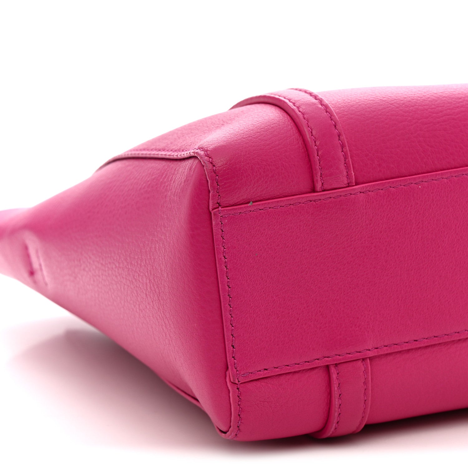 Balenciaga Calfskin XXS Everyday Tote Rose Magenta Black 8 of 14