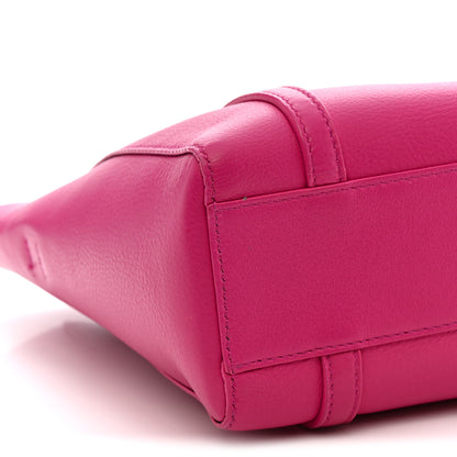 Balenciaga Calfskin XXS Everyday Tote Rose Magenta Black 8 of 14