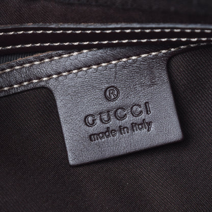 Gucci GG Supreme Monogram Belt Bag Dark Brown 6 of 10