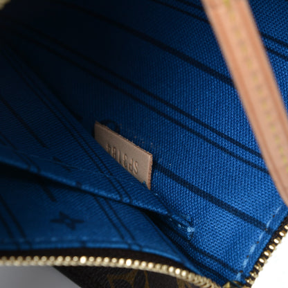 Louis Vuitton Monogram My LV Heritage Neverfull MM GM Pochette Blue de France White 7 of 7