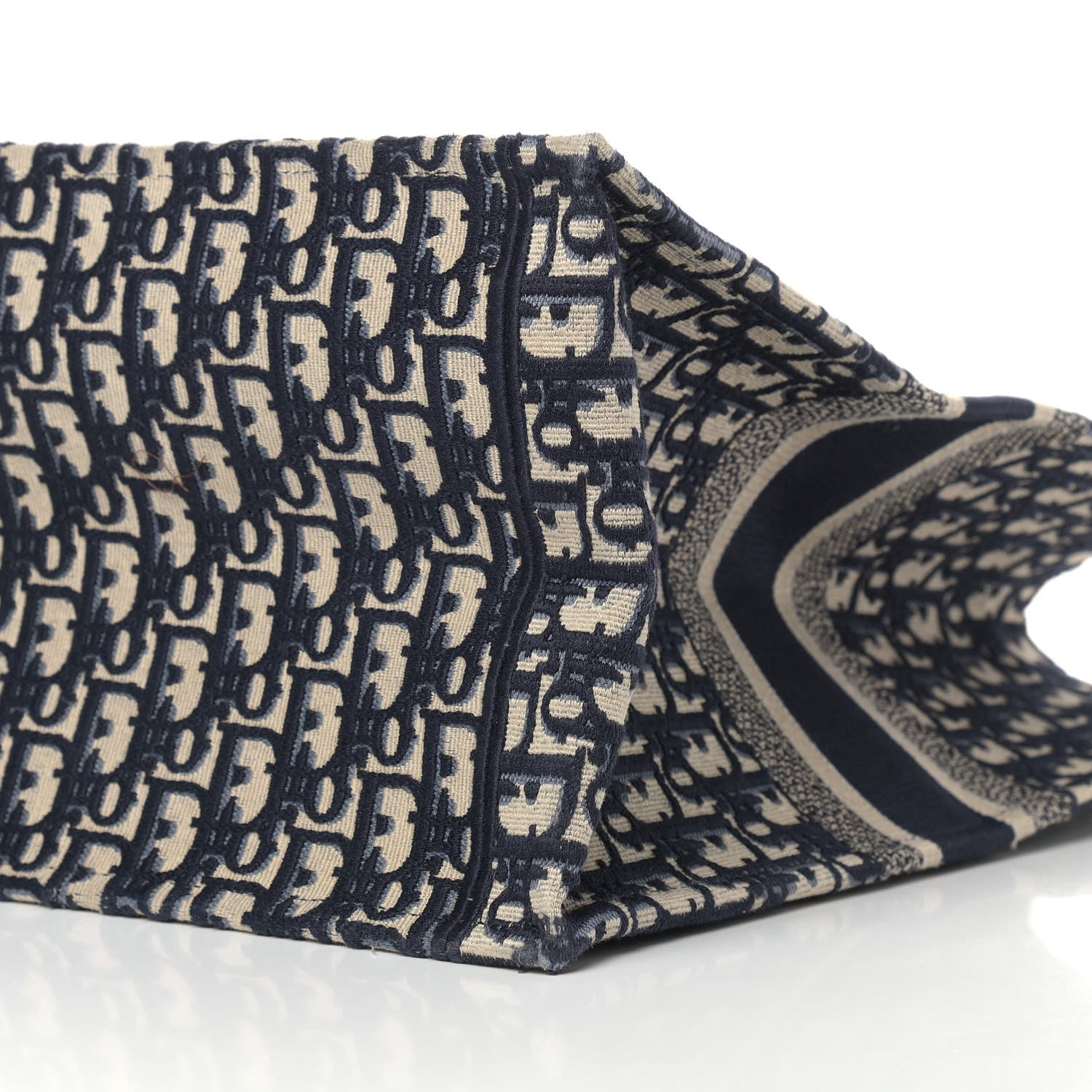 Christian Dior Oblique Book Tote Blue Multicolor 9 of 12