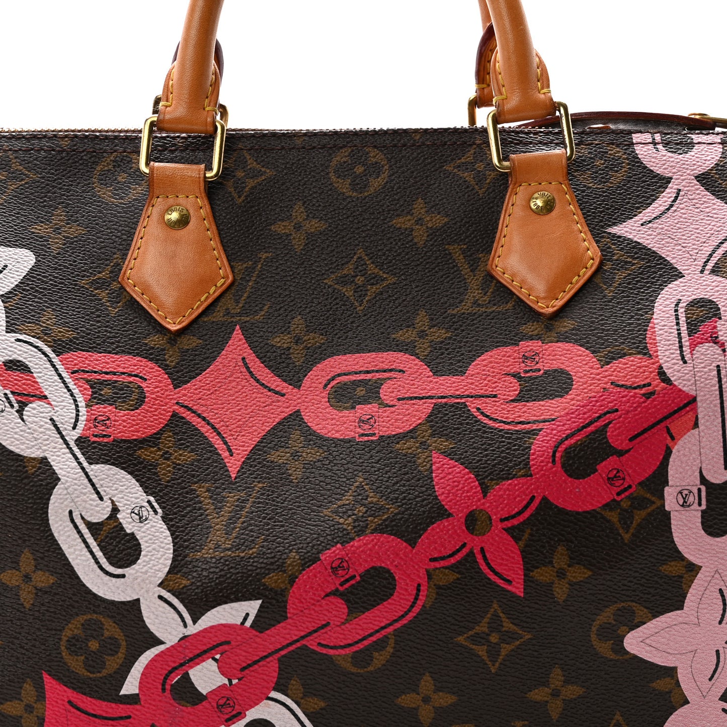 Monogram Bay Speedy 30 Rose Ballerine Poppy