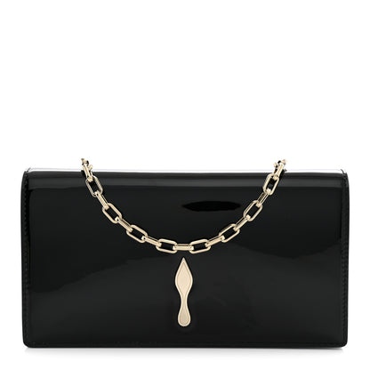 Christian Louboutin Patent Bettina Clutch Black 1 of 10