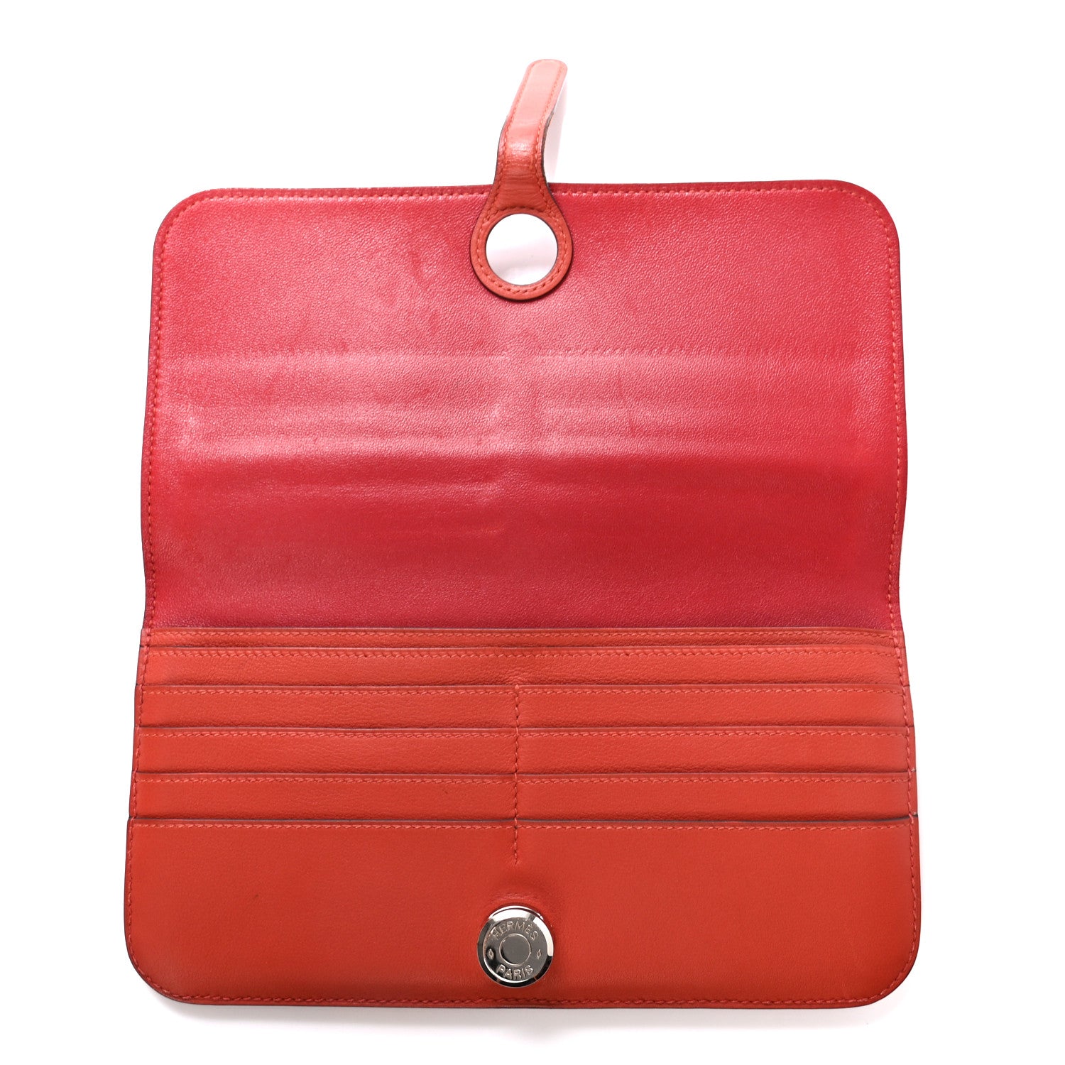 Hermes Swift Dogon Recto Verso Wallet Brique 5 of 8