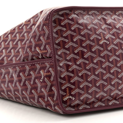 Goyard Goyardine Reversible Anjou GM Burgundy 15 of 17
