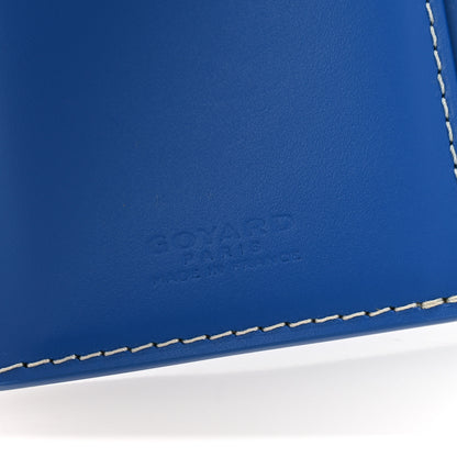 Goyard Goyardine Saint Pierre Card Holder Blue 6 of 8