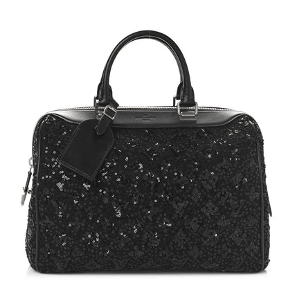 Louis Vuitton Sequin Monogram Sunshine Express Speedy Black 1 of 10