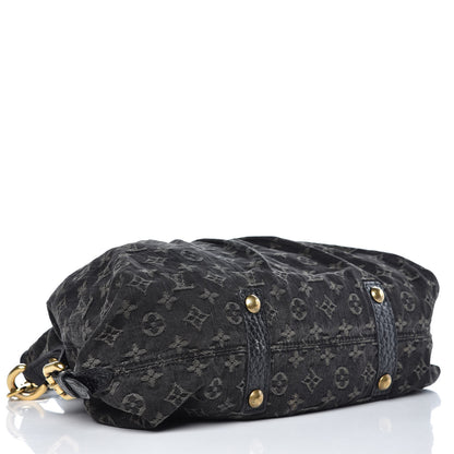 Louis Vuitton Denim Neo Cabby MM Black 4 of 14