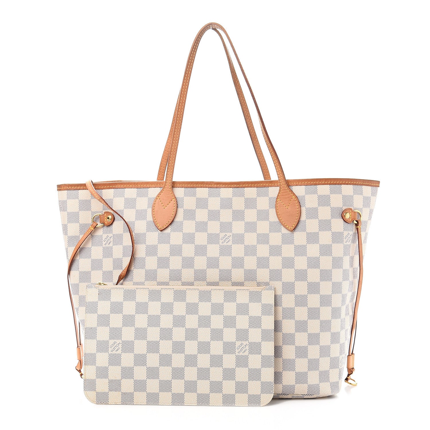 Louis Vuitton Damier Azur Neo Neverfull MM 2 of 21