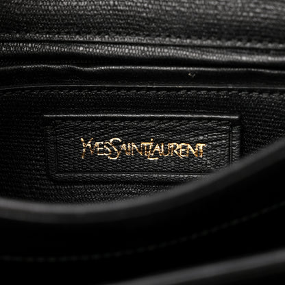 Saint Laurent Calfskin Classic Y Satchel Black 6 of 14
