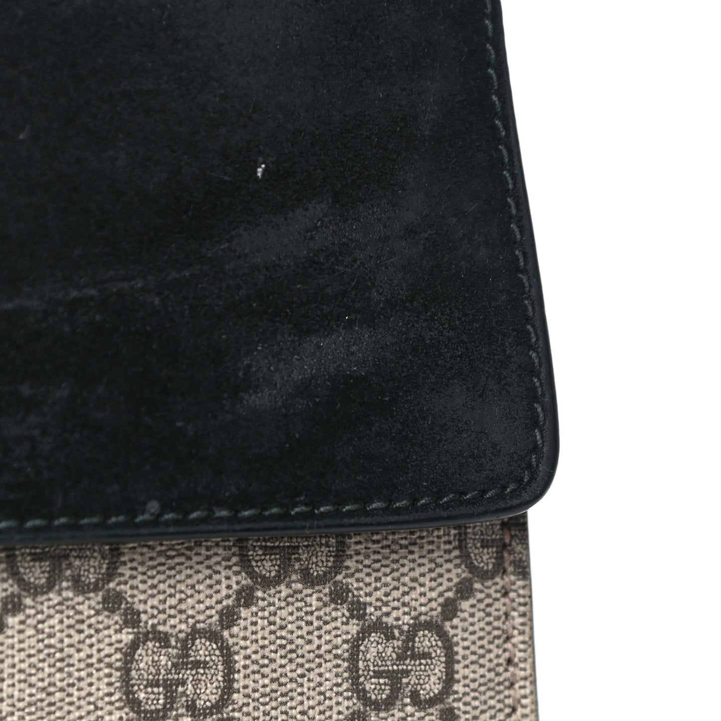GG Supreme Monogram Small Dionysus Shoulder Bag Black