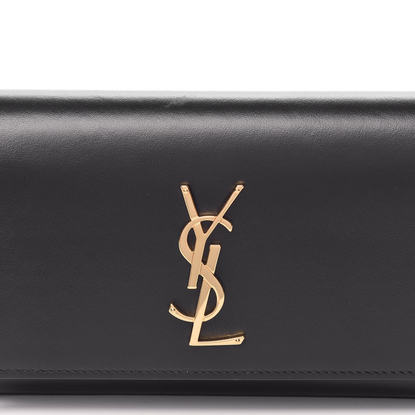 Smooth Calfskin Monogram Kate Belt Bag Black